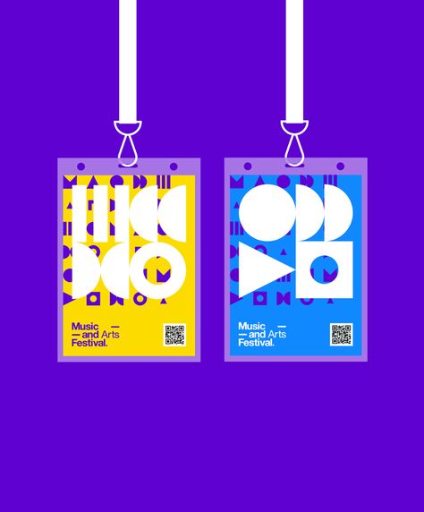 Festival Visual Identity, Event Badge Design, Conference Branding, Ms Project, Visuell Identitet, Creative Inventions, Festival Logo, Event Branding, Arts Festival