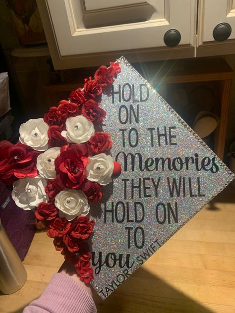 Short Graduation Cap Quotes, Taylor Swift Lyrics Grad Cap, Song Lyric Graduation Cap Ideas, Long Live Taylor Swift Graduation Cap, Taylor Swift Cap And Gown, Vienna Billy Joel Grad Cap, Diy Graduation Cap Designs, College Grad Cap Ideas Taylor Swift, Reputation Graduation Cap