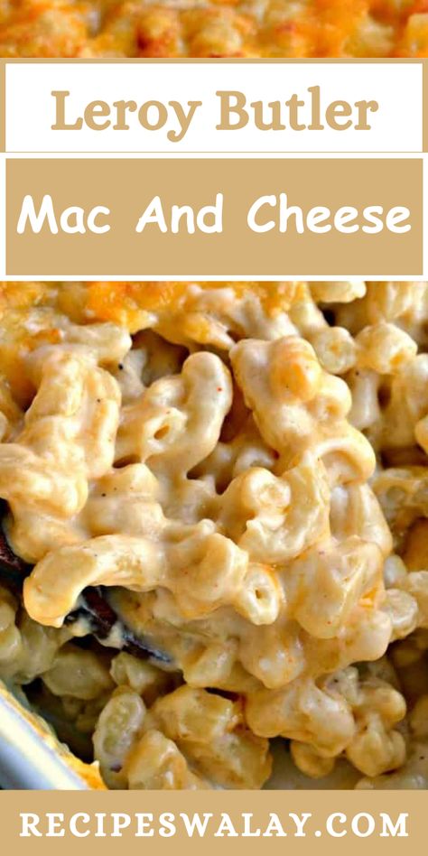 If you're craving a dish that combines comfort with a touch of celebrity flair, the Leroy Butler Mac and Cheese Recipe is your perfect match. Patti Labelle Recipes, Popular Side Dishes, Baked Cheese, Mac And Cheese Recipe, Paneer Recipes, Biryani Recipe, Mac N Cheese Recipe, Cheese Recipe, Recipe Steps