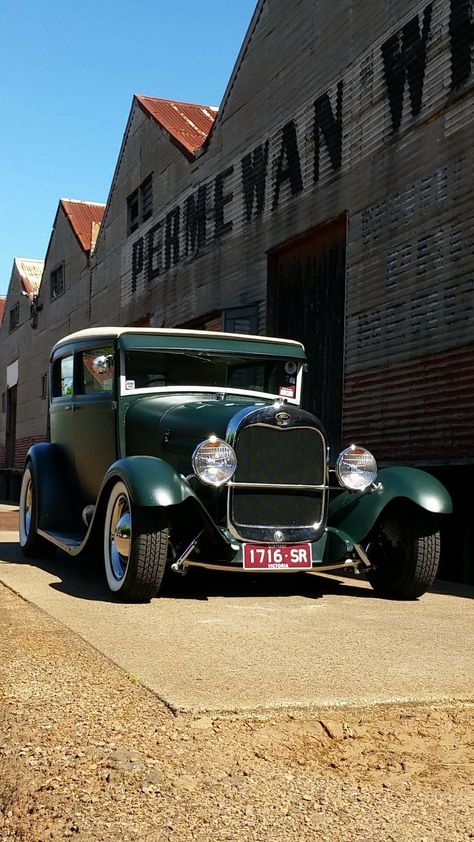 28/29 Model A Ford...... Victoria, Australia Model A Roadster, Ford Victoria, Model A Ford, Traditional Hot Rod, Ford Model A, Vintage Pics, Ford Lincoln Mercury, Lincoln Mercury, Old Car