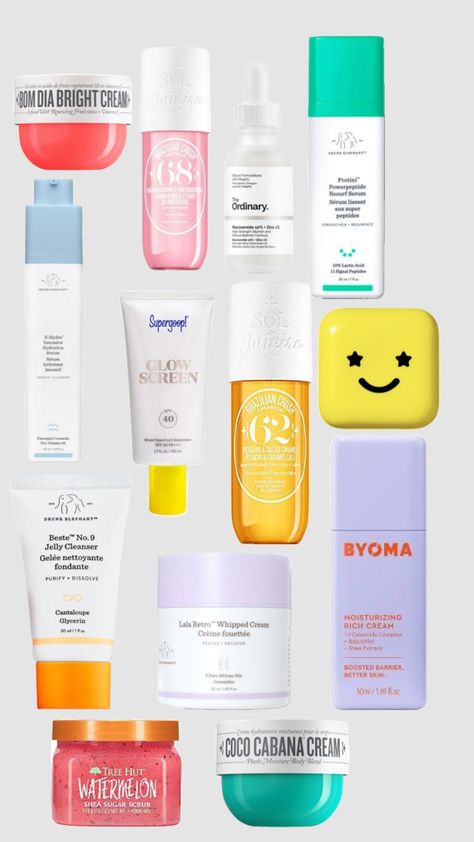 Preppy skincare shuffle! #soldejaneiro #drunkelephant #preppyskincare #preppy Skincare Shuffles, Preppy Shuffles, Shuffles Preppy, Good Skincare, Drunk Elephant Skincare, Preppy Skincare, Sephora Skin Care, Skin Routine, Drunk Elephant