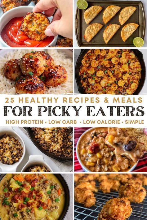 Meals For Picky Eaters, Healthy Recipes For Picky Eaters, Recipes For Picky Eaters, High Protein Meals, High Protein Dinner, Protein Dinner, Healthy High Protein Meals, Healthy Family Dinners, Protein Meals