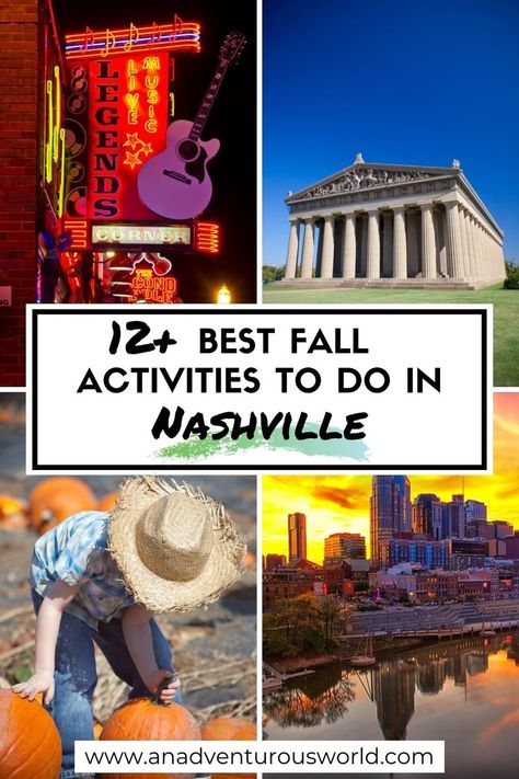 Home to Music Row, a series of cultural landmarks, as well as some of Tennessee’s best festivals, these are the best things to do in Nashville in fall! #Nashville #NashvilleFall #NashvilleInFall #ThingsToDoInNashville #ThingsToDoInNashvilleInFall #PlacesToVisitInNashville #WhatToDoInNashville #NashvilleGuide #NashvilleTravel #US #USA Nashville Tennessee In October, Nashville Tennessee Things To Do In Fall, Things To Do Around Nashville Tn, Nashville Tennessee Fall, Nashville Fall Activities, Fall In Nashville, Nashville In November, Nashville In October, Nashville In The Fall