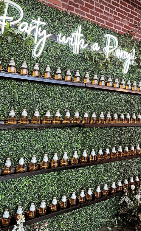 Beer Wall, Miller High Life, Big Party, Welcome To The Party, Wedding Dreams, High Life, Baby Boy Shower, Dream Wedding, Champagne