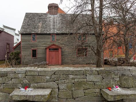 Salem's 400-Year-Old Cemetery Gets New Welcome Center | Salem, MA Patch Salem Witch House, Salem Trip, Perimeter Lighting, Welcome Center, Old Cemeteries, Salem Ma, Witch House, Historic Homes, The Public