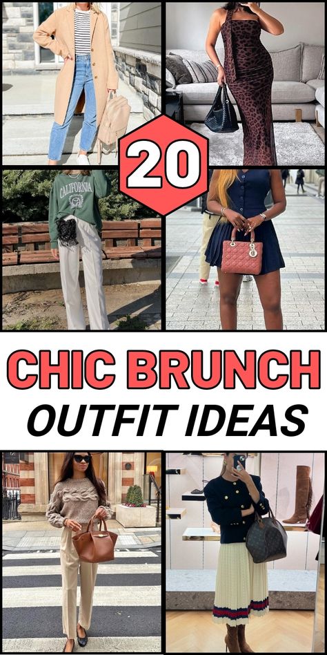 Ready to upgrade your brunch wardrobe? This comprehensive guide walks you through 20 perfectly curated outfits that combine current trends with timeless appeal. We'll show you how to mix statement pieces with basics, play with textures, and create looks that feel both comfortable and photo-ready. Each outfit idea comes with styling tips and suggestions for accessories, helping you build a versatile brunch wardrobe that works for any occasion - from laid-back cafe meetings to special celebration brunches. Work Brunch Outfit, Brunch Looks, Creating Outfits, Brunch Outfits, Brunch Fashion, Curated Outfit, How To Mix, Evening Gowns Elegant, Current Trends