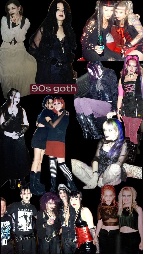 90s goth fashion #90sgoth #gothfashion #goth #tradgoth Goth 90s Outfits, 90s Industrial Goth, 90 Goth Fashion, Goth 2000s Fashion, 1980 Goth, 90s Alternative Fashion Grunge, School Goth Outfits, 80s Goth Outfits, 90s Alternative Aesthetic