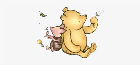 Winnie The Pooh Clipart, Winnie The Pooh Tattoos, Winnie Poo, Winnie The Pooh Drawing, Pooh And Piglet, Winnie The Pooh Pictures, Classic Pooh, Classic Winnie The Pooh, Vintage Png