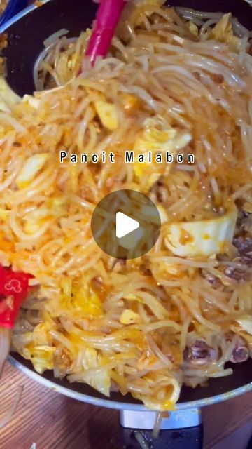 Chef Nolz and Emily | Easy Pancit Malabon Recipe #recipe #easyrecipe #pancit #pinoyfood #filipinofood #cooking #fyp #foryoupage #foryou #ourfoodlovestory | Instagram Pancit Malabon Recipe Filipino Food, Pancit Recipe Filipino, Pancit Malabon Recipe, Pancit Malabon, Hibachi Fried Rice, Pancit Recipe, Fried Noodles, Pinoy Food, Filipino Food