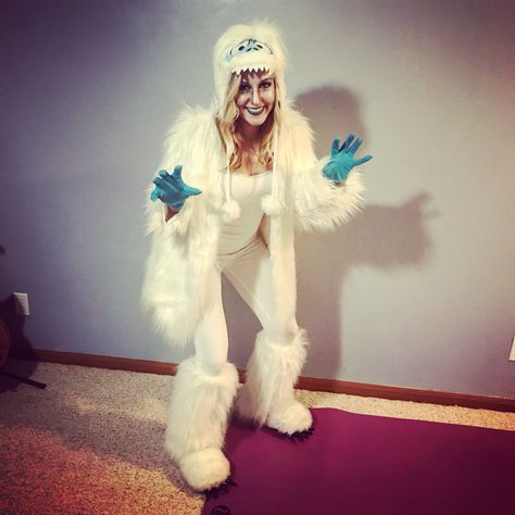 Bumble the Abominable Snowman from Rudolph! Bumble Costume Rudolph, Bumble Rudolph Costume, Diy Abominable Snowman Costume, Diy Yeti Costume, Abominable Snowman Costume Women, Yeti Costume Women, Snowman Diy Costume, Yeti Costume, Abominable Snowman Costume