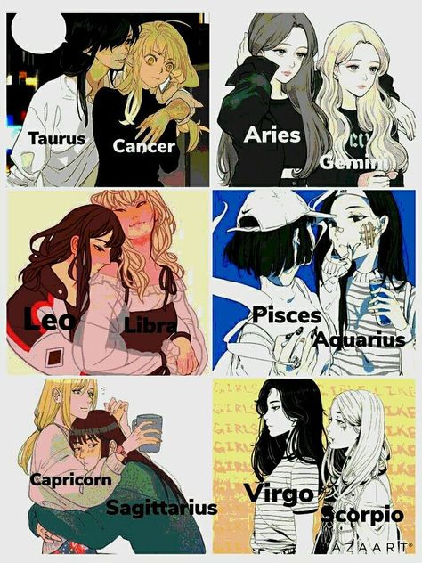 Zodiac Signs Couples, Zodiac Signs Pictures, Relationship Astrology, Zodiac Sign Fashion, Zodiac Characters, Zodiac Signs Chart, Anime Zodiac, Zodiac Signs Leo, Zodiac Sign Traits