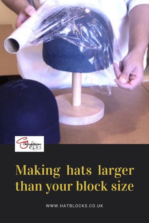 Millinery Diy, Hat Making Supplies, Make A Hat, Making Hats, Felted Hats, Mini Hat, Hat Blocks, Diy Blocks, Big Hat