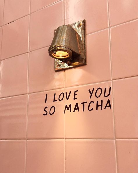 I love you so matcha Matcha Quotes, Cafe Vibes, Visual Notes, Bakery Ideas, Cafe Shop Design, Color Quotes, Coffee Shop Design, Aesthetic Rooms, Pinky Promise