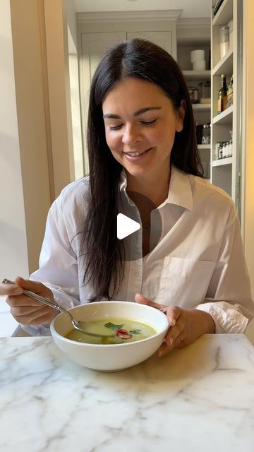 Katie Lee Biegel on Instagram: "Green Curry Broccoli Soup 🥦🌶️ This soup is seriously addictive! Double the recipe and freeze a batch bc you’re going to want more. Recipe coming this week in my newsletter. Sign up at www.katieleebiegel.com." Curry Broccoli, Katie Lee Biegel, Broccoli Soup, Cook Up A Storm, Green Curry, How To Double A Recipe, The Recipe, Broccoli, Sign Up