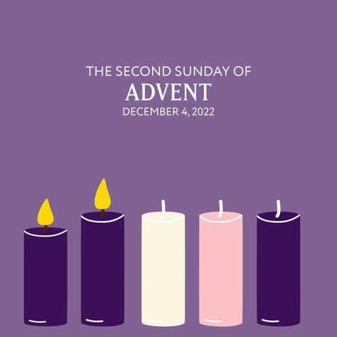 Second Sunday Of Advent, Advent Candles, Advent, Merry Christmas, Two By Two, Candles, Christmas