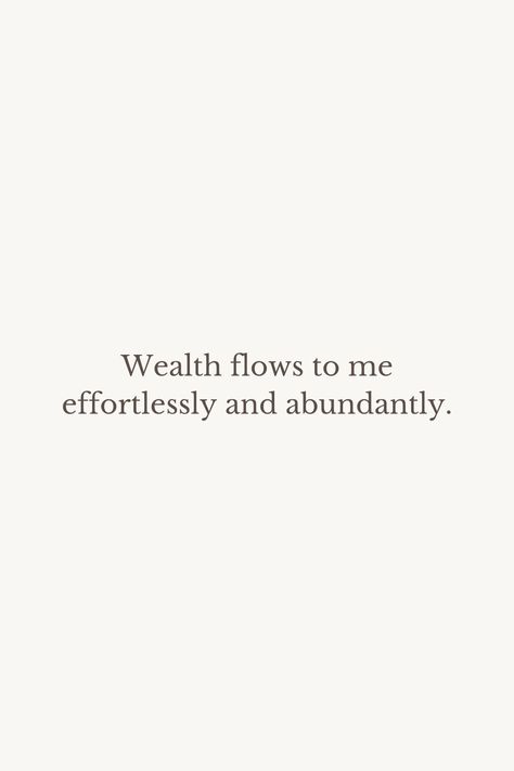 wealth affirmations Daily Affirmations Success, Career Affirmations, Wealth Quotes, Money Vision Board, Wealth Manifestation, Manifestation Techniques, Vision Board Affirmations, Vision Board Manifestation, Abraham Hicks Quotes