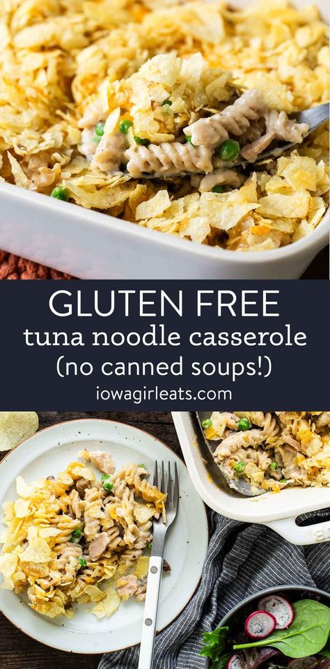 Gluten Free Tuna Noodle Casserole, Casseroles To Freeze, Gluten Free Tuna Casserole, Hot Dish Casserole, Diviticulitis Diet, Gluten Free Casserole Recipes, Gluten Free Casserole, Kidney Healthy Foods, Gluten Free Comfort Food