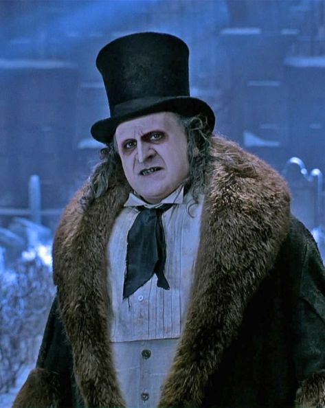 Villain Actors, Danny Devito Penguin, Batman Returns Penguin, Batman Penguin, Penguin Batman, The Penguin Batman, Batman And Robin 1997, Tim Burton Batman, Batman Returns 1992