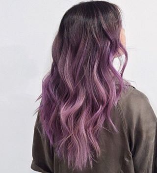 Lavender Hair Dye, Purple Balayage, Purple Highlights, Hair Color Pastel, Lavender Hair, Hair Color Purple, Ombre Hair Color, Pastel Hair, Dye My Hair