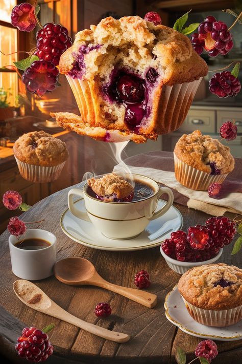 Here is a delicious mulberry muffin recipe. These muffins are perfect for breakfast or as a snack. Mulberry Cake Recipe, Mulberry Muffins Recipe, Mulberry Cake, Mulberry Muffins, Rainbow Cake Recipe, Mulberry Recipes, Cooking Avocado, Berry Recipes, Berry Muffins