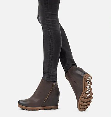 Boots Sale - Footwear Clearance | SOREL Sorel Out And About Boot Outfit, Sorel Boot Outfit, Sorel Rain Boots, Sorel Wedge Boots, Sorel Wedges, Sorel Joan Of Arctic Wedge, Comfy Wedges, Joan Of Arctic Wedge, Sorel Joan Of Arctic