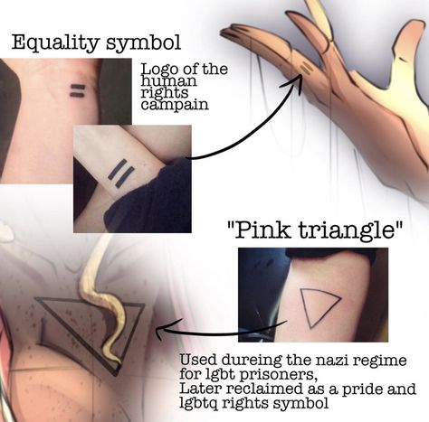 Trans Ally Tattoo, Small Trans Tattoo, Trans Inspired Tattoo, Trans Symbol Tattoo, Pink Triangle Tattoo, Lgbtq Tattoos Ideas, Transgender Tattoo, Lgbtq Tattoos, Triangle Symbol