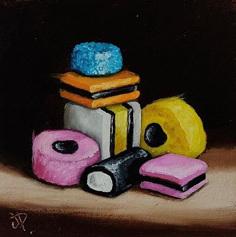 Sweets Photography, Art Teaching Resources, Liquorice Allsorts, Pick Art, Gcse Art Sketchbook, Still Life Oil Painting, Mad Tea Party, Still Life Drawing, Daily Painting