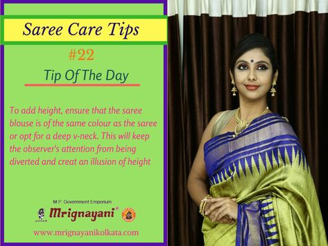 India Textiles, Saree Draping, Tip Of The Day, Saree Blouse, Saree Designs, Beauty Tips, To Look, Beauty Hacks, That Look