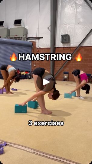 69K views · 6.6K reactions | 🔥 Check this out 👆🏻 3 great exercises to stretch your hamstring. This exercises have many other benefits but we are focusing on hamstrings in this video 👍 Remember to extend your back and keep it flat, do not band your knees.  🫵 comment below your thoughts 😊 . . .  #flexibilityacademy #flexibilityclasses #flexibility #stretching #stretch #backbend #pilates #rg #rhythmicgymnastics #dancemoms #dancersofig #balletdancer #contortion #resistenceband #yogaexersises #dancechampions #ballerinas #cheergirls #iceskate #pilatesexersises #хг #гимнастика #растяжка #гибкость #tumblers #acrodance #gymnastics #nj #yoga #fitness | Flexibility and Rhythmic Gymnastics | LÒNIS & Little League · Check This Out Block Yoga, Acro Dance, Gymnastics Skills, Stretches For Flexibility, Rhythmic Gymnastics, Ballet Dancers, Dance Moms, Your Back, Yoga Fitness