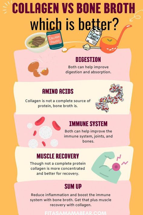 Learn about the difference between collagen and bone broth, their benefits and the best way to consume each one! Collagen Broth, Health Benefits Of Collagen, Healing Smoothie, Benefits Of Collagen, Collagen Benefits, Blood Sugar Diet, Complete Protein, Collagen Supplements, Broth Recipes