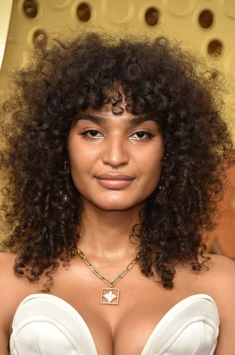 15 Wolf Cut Ideas for Curly and Wavy Hair Indya Moore, Curly Shag, Curly Shag Haircut, Curly Cut, Square Face Hairstyles, Haircut Inspo, The Emmys, Wolf Cut, Curly Hair Inspiration