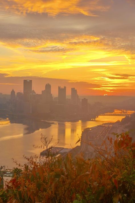 Pennsylvania Photography with Uncovering PA | Sunrise as seen from the West End overlook Pittsburgh 11-6-23 | Facebook Pittsburgh Aesthetic, Pennsylvania Photography, Urban Aesthetic, West End, Pittsburgh, Pennsylvania, Collage, Photography, Pins