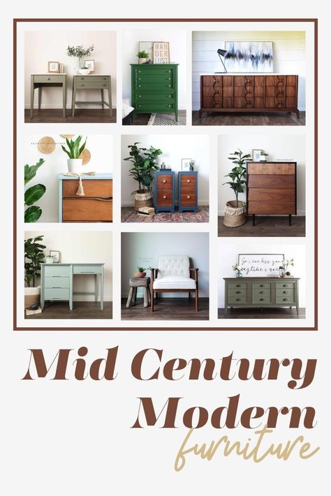 Mid Century Modern Painted Furniture Modern Painted Furniture, Mid Century Modern Paint, Mid Century Modern Paint Colors, Modern Dresser Makeover, Mid Century Modern Makeover, Painting Kids Furniture, Striped Furniture, Modern Paint Colors, Black Painted Furniture