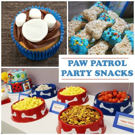 Free Free Printable Paw Patrol Baby Shower Invitation Idea Puppy Party Food, Paw Patrol Party Food, Paw Patrol Party Ideas, Paw Patrol Birthday Party Ideas, Paw Patrol Birthday Decorations, Kids Birthday Party Food, Paw Patrol Birthday Cake, Birthday Party Snacks, Puppy Birthday Parties