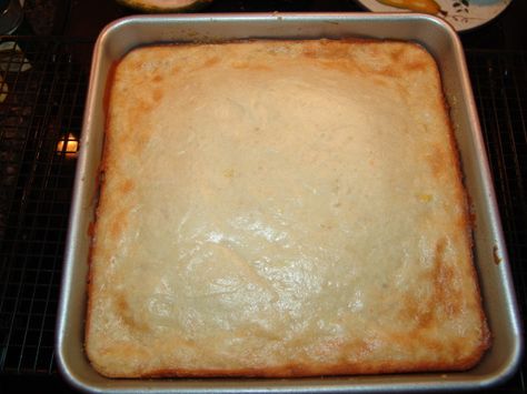 Mrs. Knobbes Gooey Butter Cake Recipe - Food.com Lemon Cake Bars, Lemon Angel Food Cake, Chocolate Cake Mix Recipes, Milk Chocolate Fudge, Sweetened Condensed Milk Recipes, Box Cake Recipes, Cake Bars Recipe, Cheesecake Pops, Ooey Gooey Butter Cake