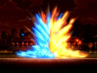 The Comet-Enhanced Agni Kai was a highly destructive Agni Kai fought between Prince Zuko and Princess Azula that occurred in Avatar: The Last Airbender. It inflicted significant fire damage to the surrounding areas. The majority of the battle was between Zuko and Azula, but Katara intervened after Zuko was shot by lightning, a blow which had rendered him unable to fight. The battle held great political significance, as the two challengers were fighting over the right to the position of Fire L... Zuko Vs Azula, Zuko And Azula, Agni Kai, Princess Azula, Prince Zuko, Avatar Images, Avatar Picture, Avatar The Last Airbender Art, Fire Nation