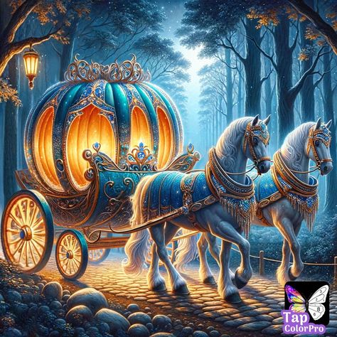 Cinderella Cartoon, Cinderella Pumpkin, Cinderella Carriage, Pumpkin Carriage, Magic Castle, Mickey Halloween, Disney Phone Wallpaper, Best Disney Movies, Fantasy House