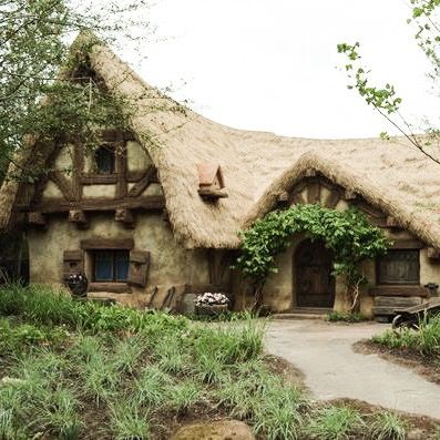 Zelda Aesthetic, White Cottages, Snow White Aesthetic, Snow White Cottage, Seven Dwarfs Mine Train, Fairytale Aesthetic, Fairest Of Them All, The Arcana, The Seven Dwarfs