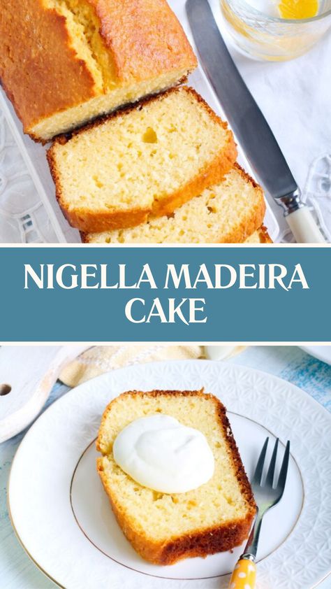 Nigella Madeira Cake Madeira Cake Recipe Mary Berry, Madeira Cake Recipe Moist, Maderia Cake Recipe, Madera Cake, Maderia Cake, Madeira Cake Recipe, Cake Recipe Moist, Madeira Cake, Nigella Lawson Recipes