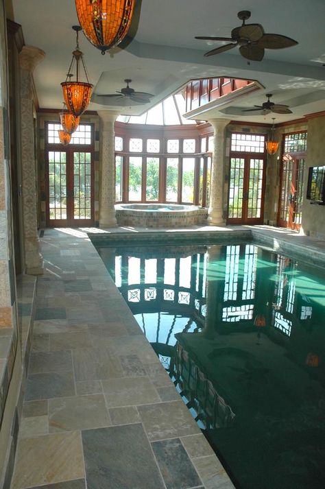 indoor pool & conservatory Victorian House Aesthetic, Victorian Sunroom, Victorian Pool, Victorian Era Homes, Indoor Pool Design, Victorian Buildings, Welcome To My House, Pool Rooms, Pool Patio