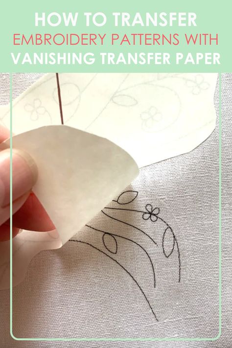 How To Transfer Pattern For Embroidery, Transfer For Embroidery, How To Transfer Pictures To Fabric Embroidery Patterns, Transferring Embroidery Patterns To Fabric, Embroidery Transfer How To, Embroidery Transfer Paper, Embroidery Designs Kitchen Towels, Pillow Embroidery Pattern, Beginning Embroidery Patterns