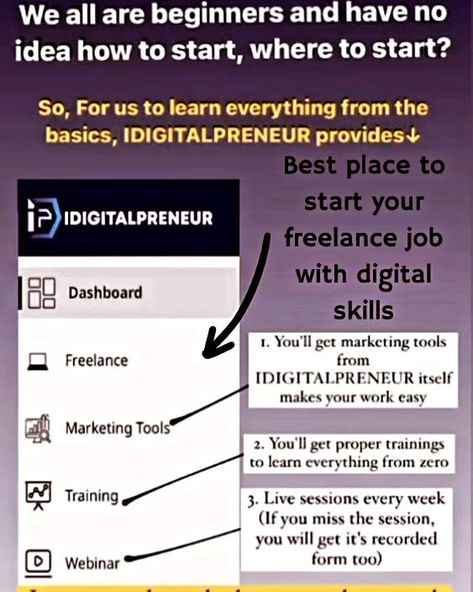 Amazing opportunity to start your freelancer, Affiliate marketing jobs with Idigitalpreneur especially to earn passive income at home. Do you want to become a freelancer? Work From Home Template, Idigitalpreneur Earning, Idigitalpreneur Earning Proof, Working Motivation, Digital Marketing Quotes, Learn Earn, Earn Passive Income, Affiliate Marketing Course, Zain Imam