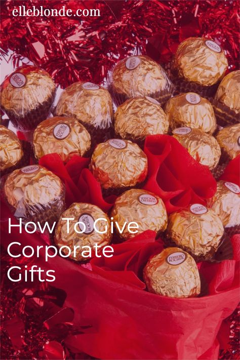 Thinking about giving your employees or clients a gift this holiday season? You'll want to click here now for top tips for gift giving Employee Christmas Gifts, Corporate Christmas Gifts, Corporate Holiday Gifts, Edible Arrangements, Work Gifts, Christmas Inspo, Premium Gift, Employee Gifts, Chocolate Treats