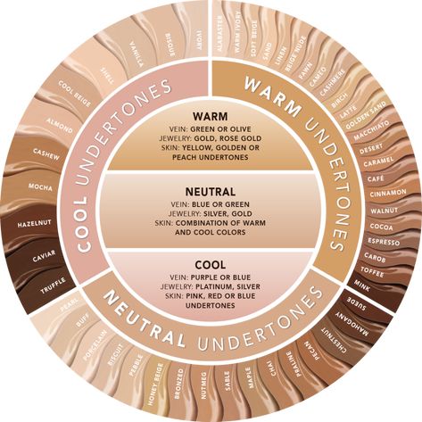 Teknik Makeup, Skin Tone Makeup, Neutral Skin Tone, Makeup Tip, Olive Undertones, Gold Skin, Skin Undertones, Cool Skin Tone, The Color Wheel