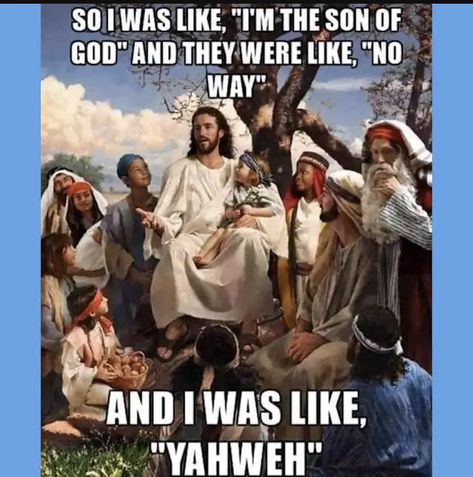 Jesus Jokes, Religious Humor, Atheist Humor, Catholic Memes, Jesus Memes, Christian Jokes, Bible Humor, Jesus Funny, Favorite Scriptures