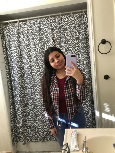 maroon shirt & red/white/dark blue flannel from h&m. light blue pants from target 💖 Light Blue Pants, Maroon Shirts, Blue Flannel, Blue Pants, Outfit Idea, Red White, Red And White, Dark Blue, Outfit Ideas