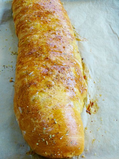 Sausage Bread - Proud Italian Cook Sausage Rolls Recipe With Pizza Dough, Italian Stuffed Bread Loaf, Rhodes Sausage Bread, Italian Sausage Bread Recipe, Sausage Bread With Frozen Bread Dough, Stuffed Breads Recipes, Sausage Bread With Pizza Dough, Italian Sausage Bread, Italian Sausage Rolls Recipe