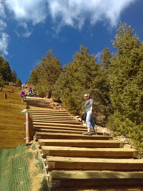 How Not To Do The Manitou Springs Incline | Must Hike Must Eat The Incline Colorado Springs, Colorado Springs Restaurants, Manitou Springs Colorado, Colorado Springs Vacation, Silverton Colorado, Spring Wedding Photography, Colorado Towns, Cheyenne Mountain, Manitou Springs