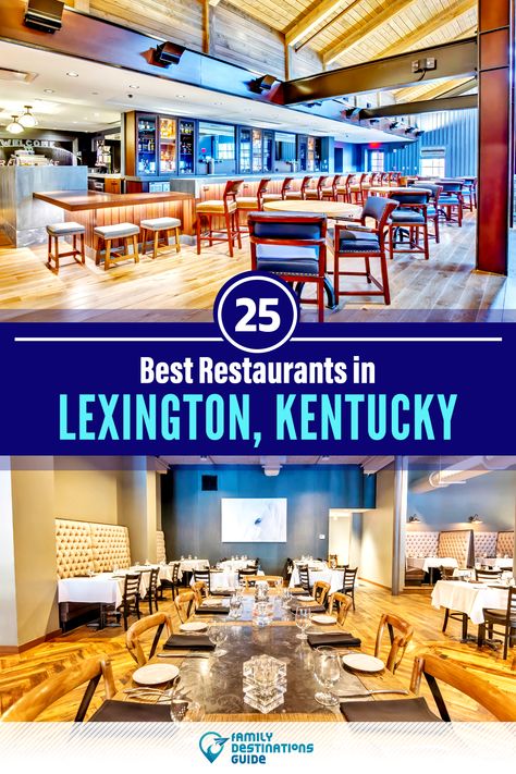 Want to see the best restaurants in Lexington, KY? We’re FamilyDestinationsGuide, and we’re here to help: From incredible brunch spots and amazing places to eat dinner, to local foodie spots and hidden gems, discover the BEST Lexington restaurants - so you get memories that last a lifetime! #lexington #lexingtonrestaurants #restaurantsinlexington #bestrestaurantsinlexington #placestoeatlexington Lexington Restaurants, Glasgow Restaurants, Kentucky Vacation, Kentucky Bourbon Trail, Kentucky Travel, Italian Restaurants, My Old Kentucky Home, Lexington Kentucky, Family Destinations