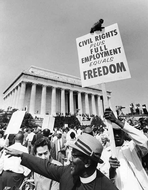 22 Amazing Photos From The 1963 March On Washington March On Washington, Black Panthers, Happy Black, Lincoln Memorial, Civil Rights Movement, Interesting History, African History, Us History, Historical Events